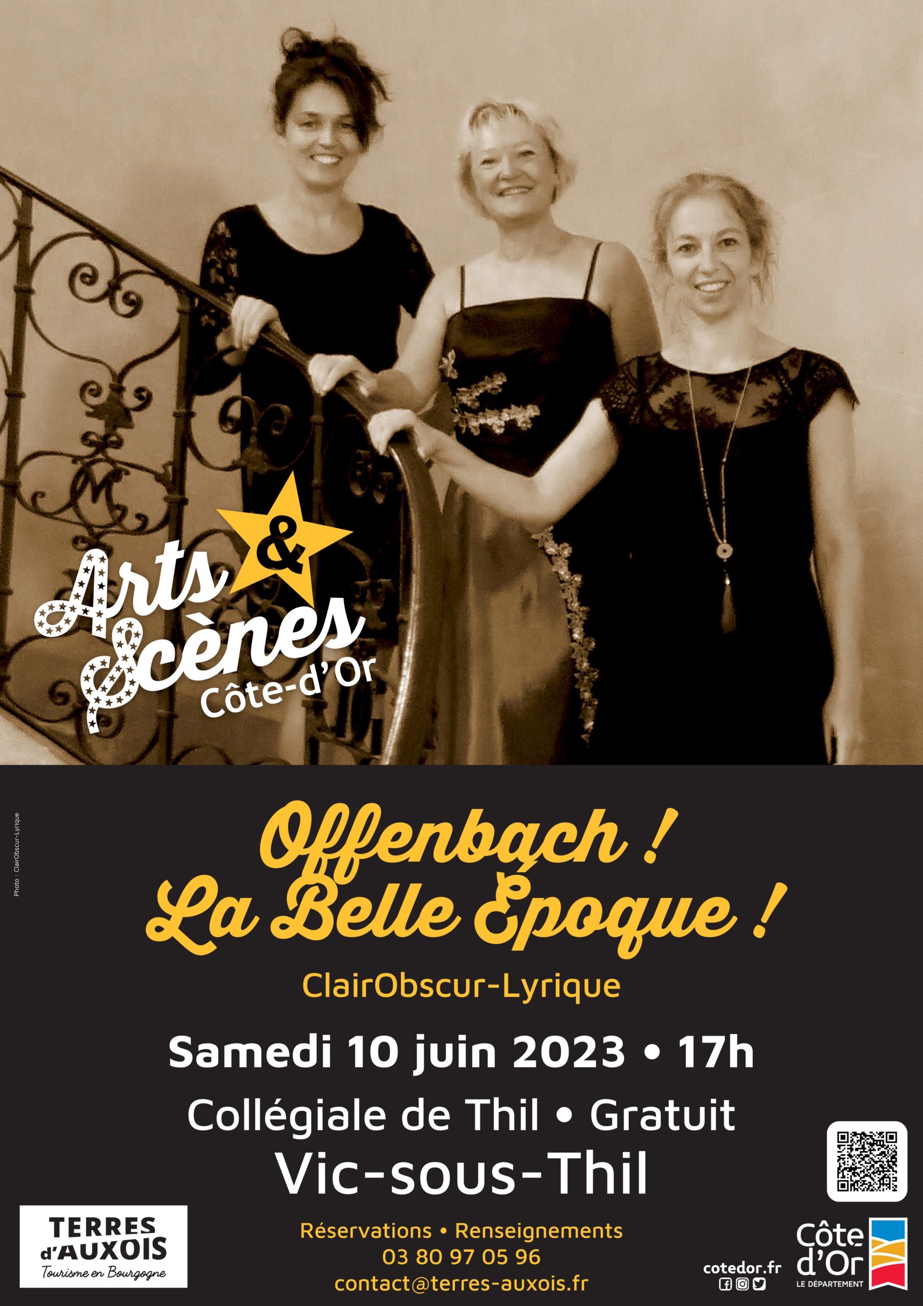 Concert Offenbach ! La Belle Époque – Samedi 10 Juin