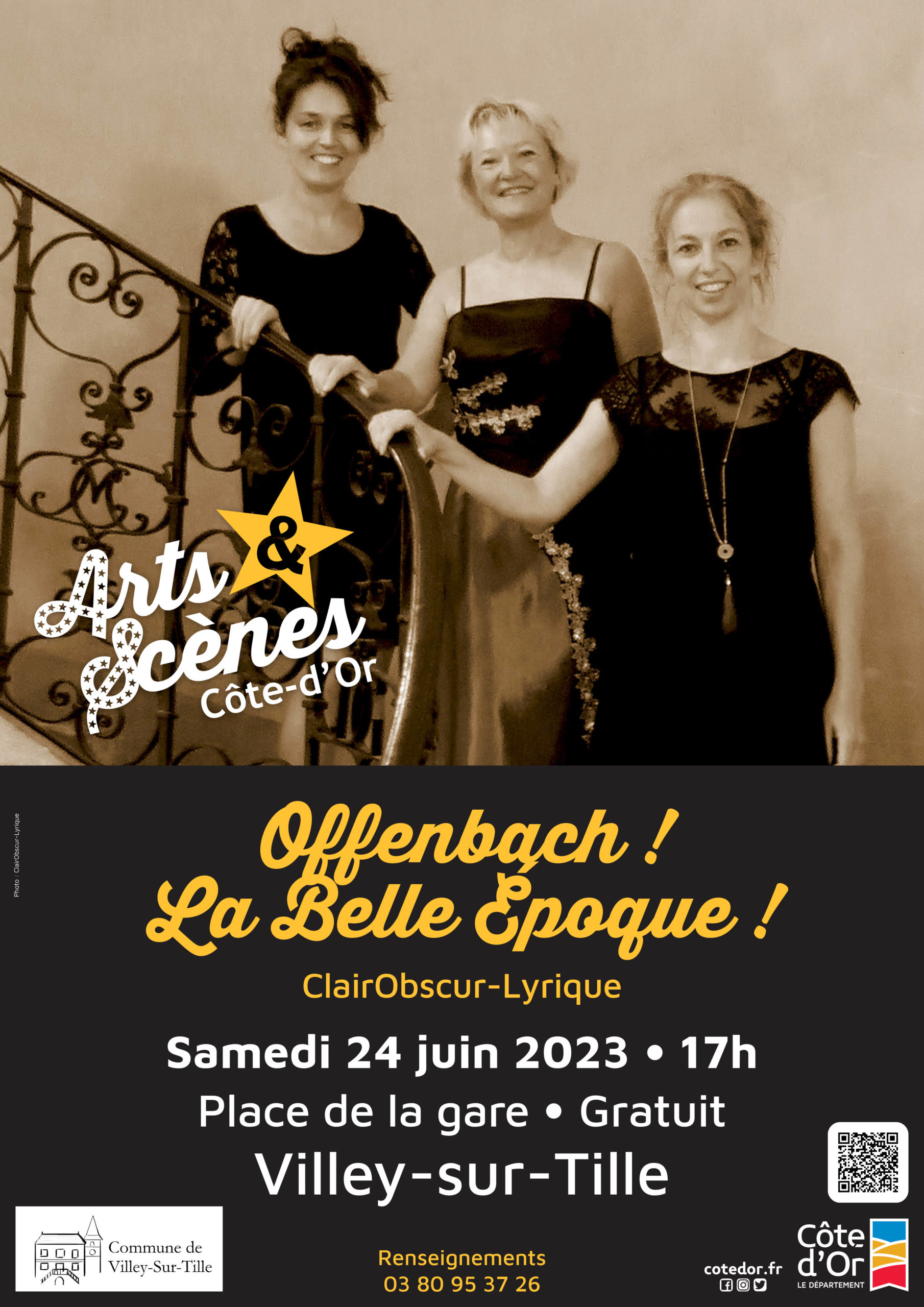 Concert Offenbach ! La Belle Époque – Samedi 24 Juin